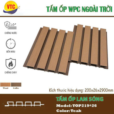 Tấm ôp pvc ngoài trời
